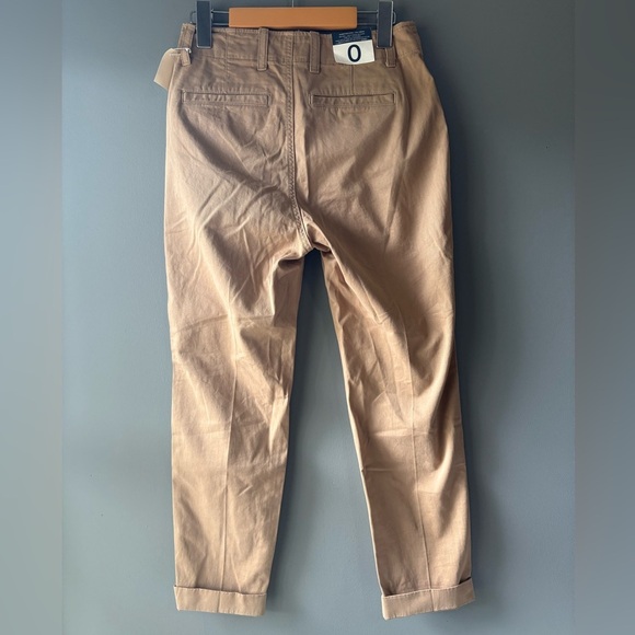 NWT Gap size 0, downtown khaki mid rise stretch cargo utility pants - Picture 4 of 7